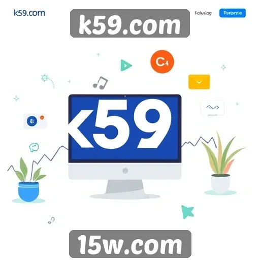 Recursos inovadores do site k59.com