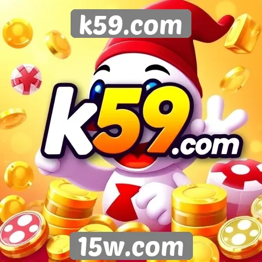 A variedade de jogos disponíveis em k59.com